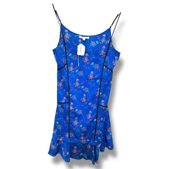 Thakoon x RTR - NWT Blue Floral Shift Dress - Size 10 - Picture 3 of 11